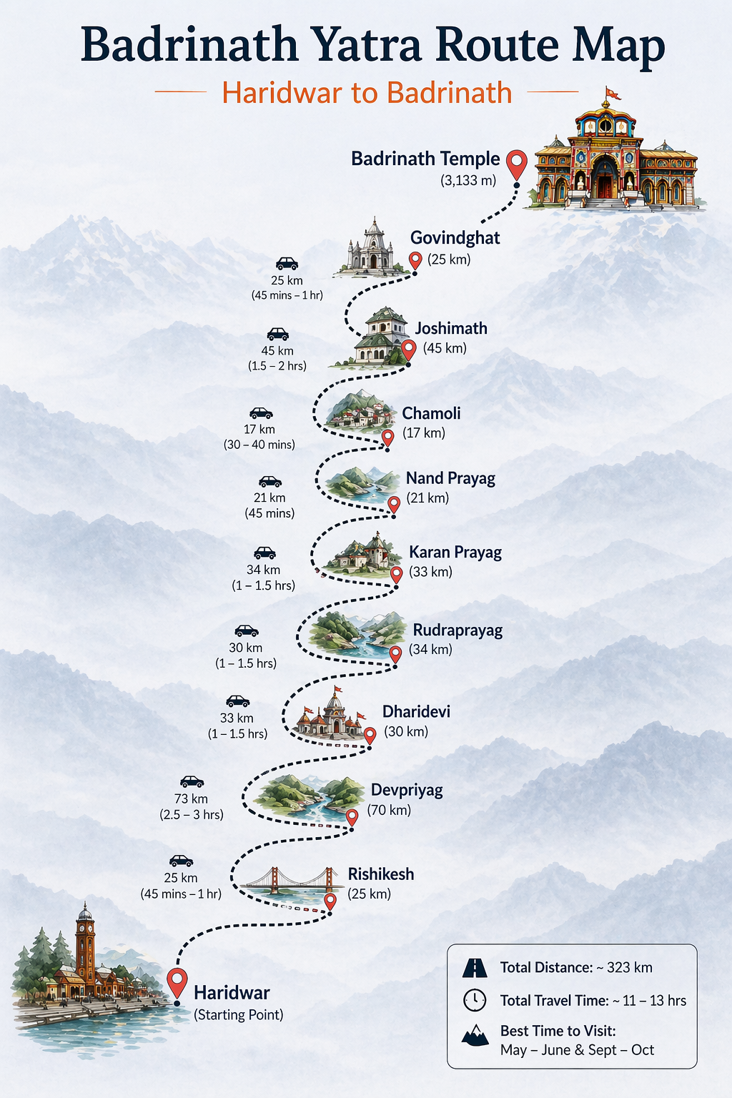 BADRINATH MAP